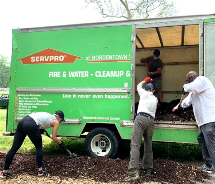 SERVPRO of Bordentown/Pemberton service vehicle