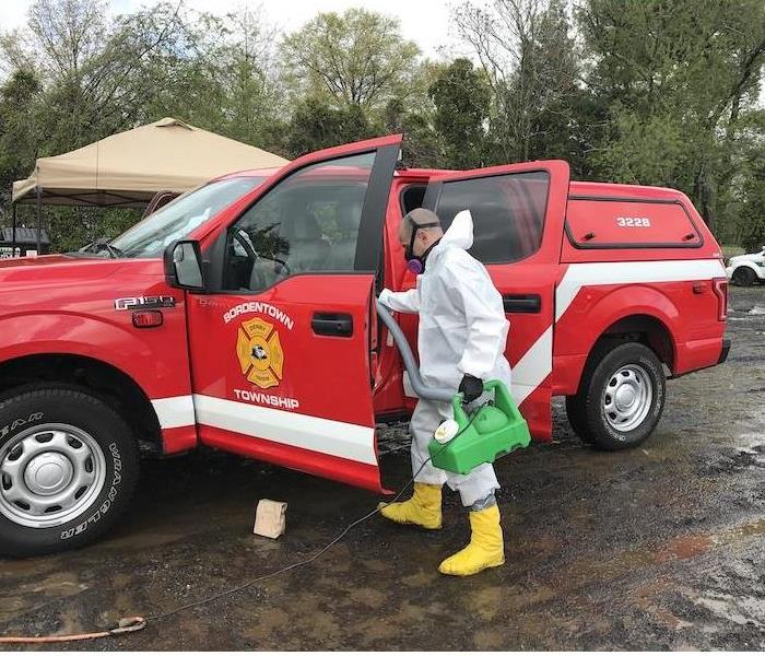 First Response Vehicle Sanitizing