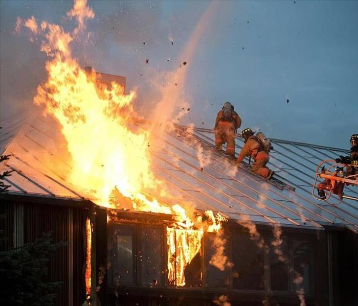roof fire